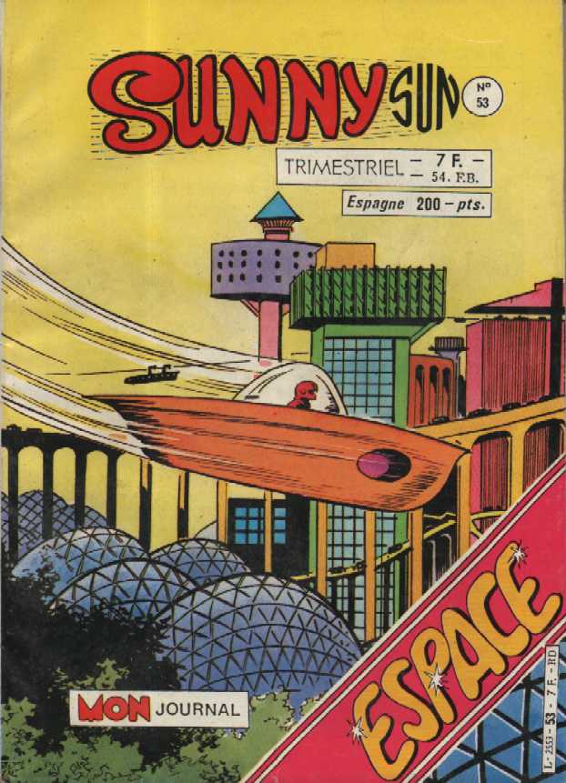 Scan de la Couverture Sunny Sun n 53